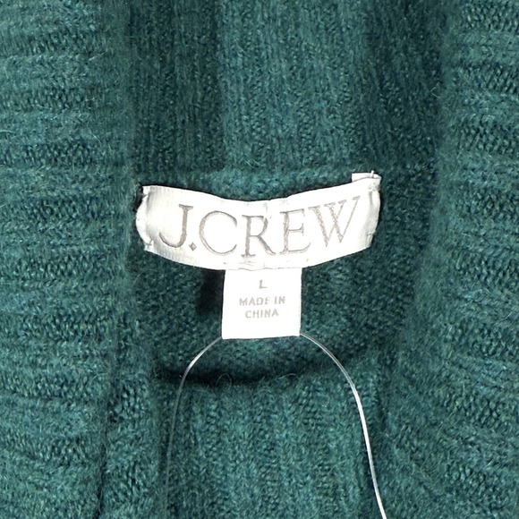 J. Crew Green Turtleneck Sweater - Picture 6 of 14